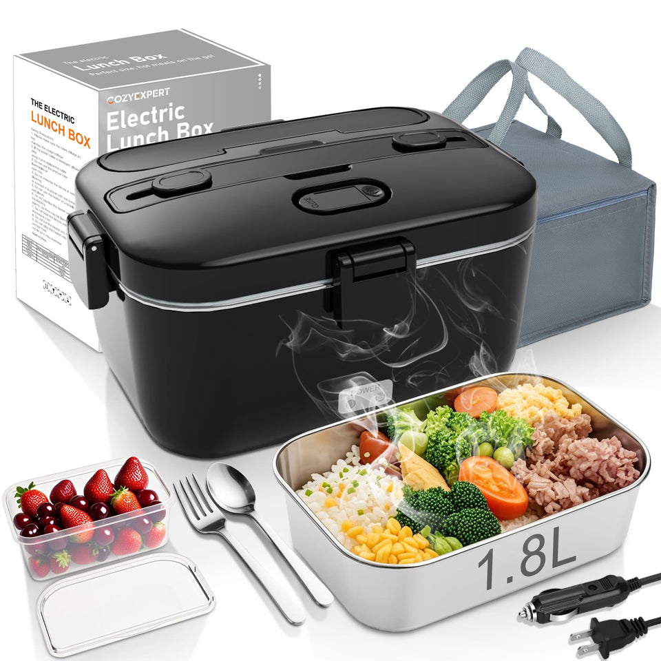 COZYEXPERT electric lunchbox heating base for quick meals on the go