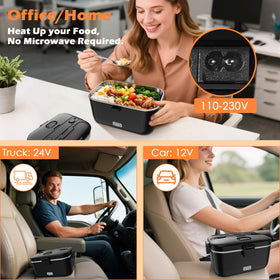 COZYEXPERT lunchbox snack container for sauces and sides