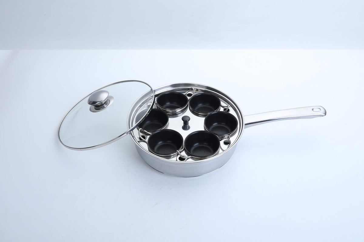 CozyKit 75ml nonstick poaching cups for easy release and cleanup.