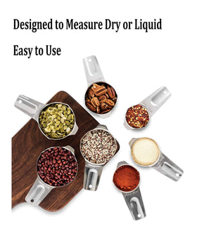 CozyKit measuring cups are dishwasher-safe for easy cleanup after baking.