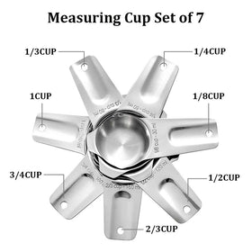 CozyKit measuring cups showcase durable stainless steel construction built to last during daily cooking.