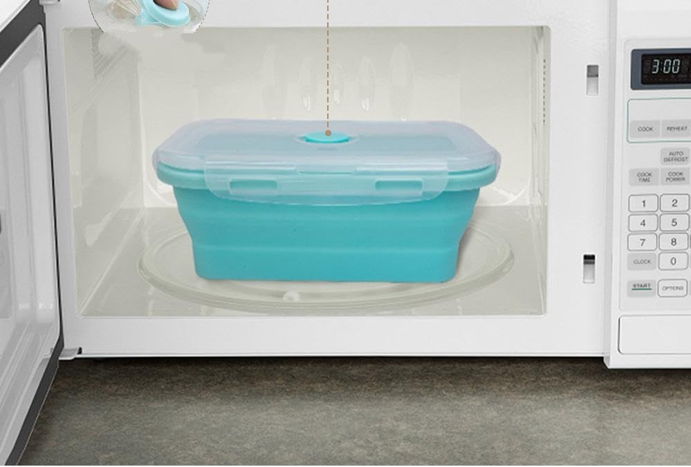 CozyKit transparent lid lets you see contents quickly for easy meals.