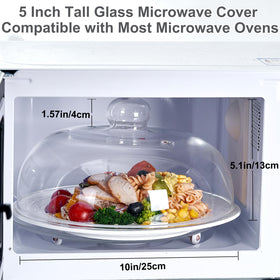 CozyState clear-view glass cover lets you monitor progress while heating.