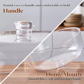 CozyState food-grade acrylic material emphasizing durability and clarity