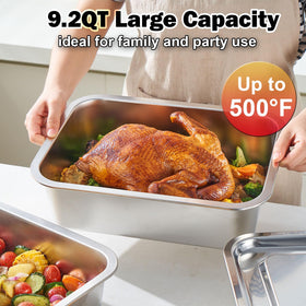CozyState pan with lid demonstrates organized storage and leftovers preservation.