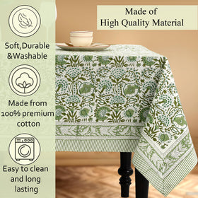 CPC Tablecloth Forts-inspired floral design brings cultural ambiance to meals