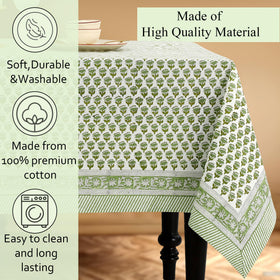 CPC Tablecloth available in multiple sizes for various table shapes.