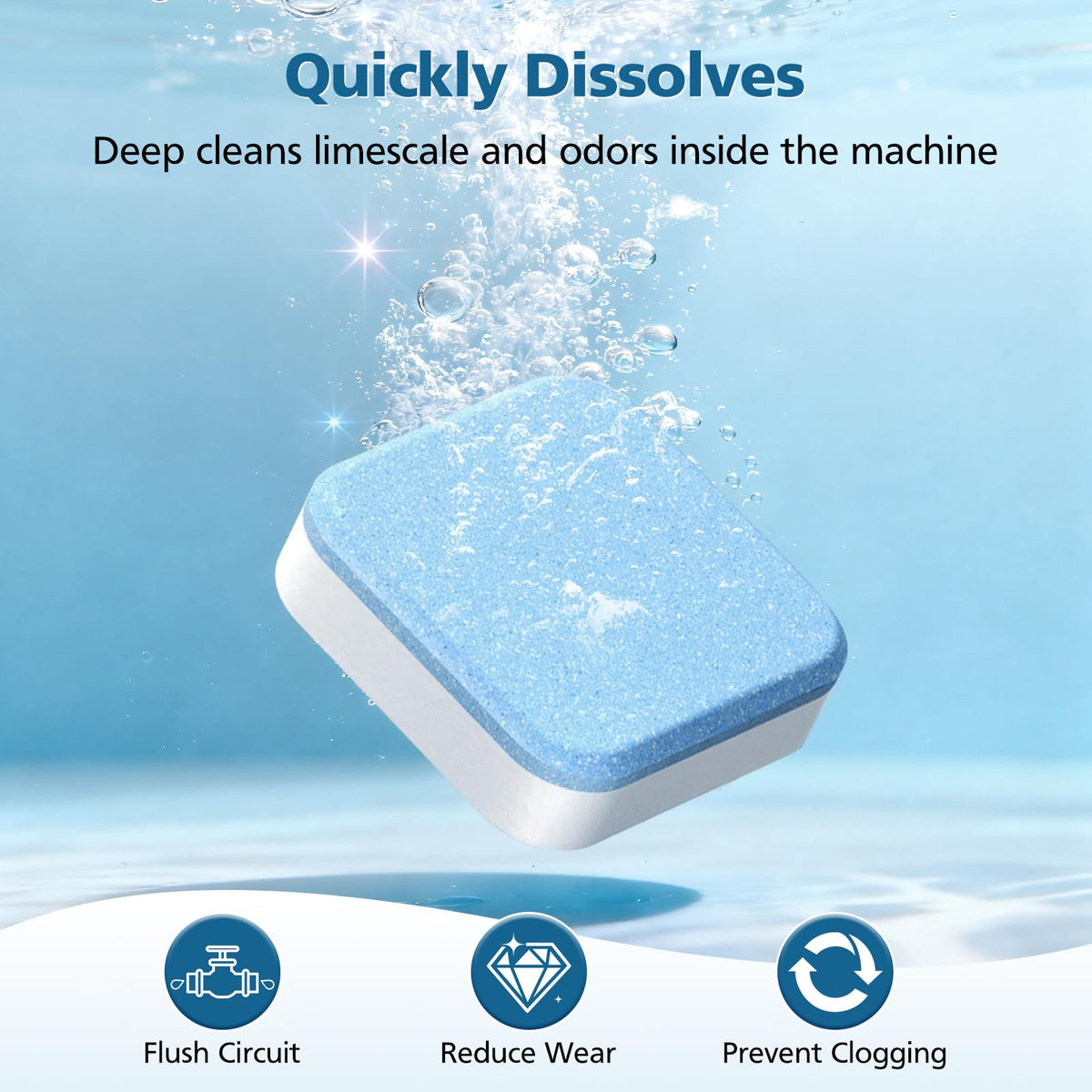 CPLIKE phosphate-free formula ensuring safe maintenance while protecting machine internals.