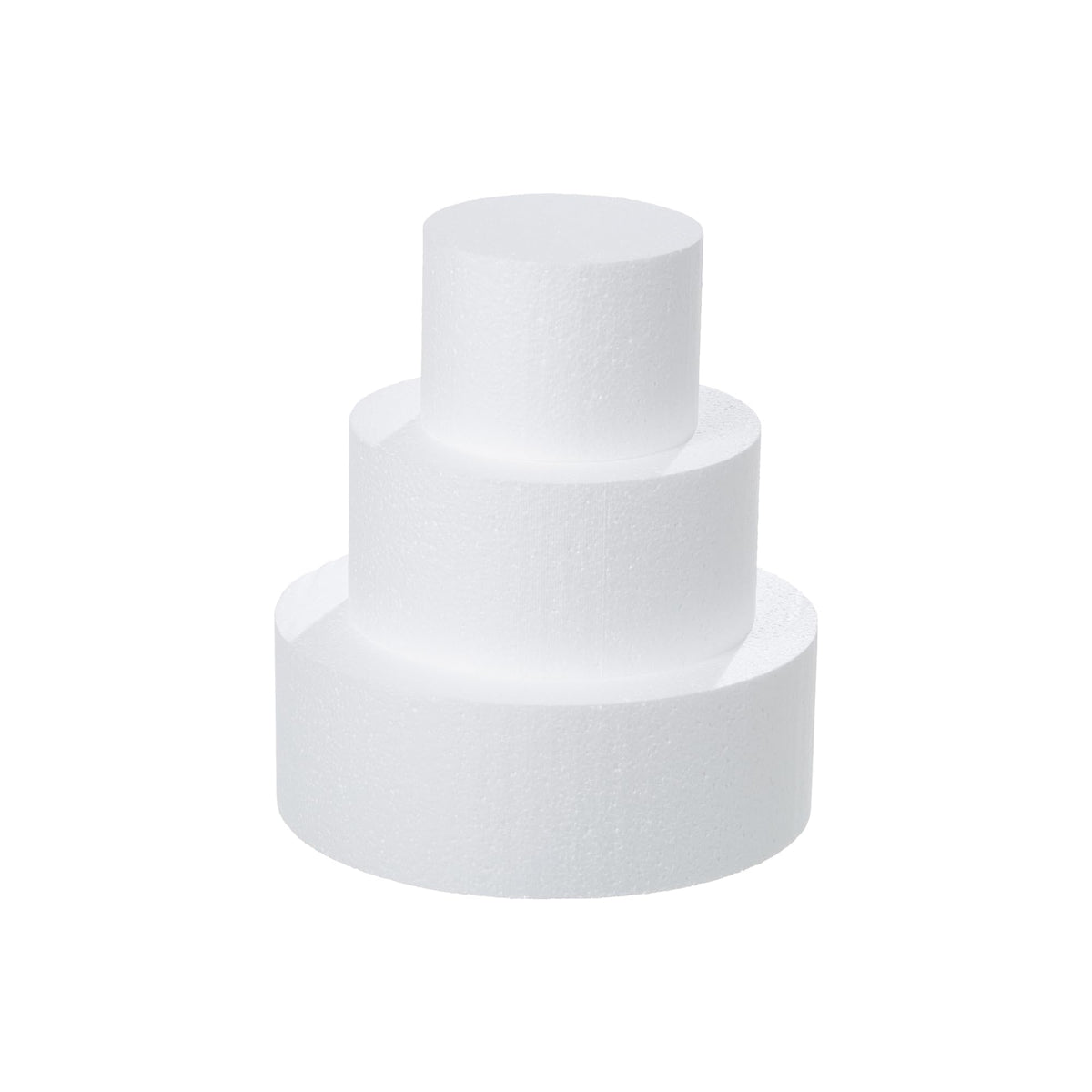 Crafare 4in round cake dummy top view for planning displays