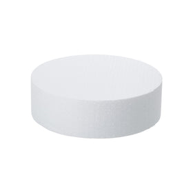 Crafare four-tier foam cake dummy, 8-inch height, perfect for practice decorating.