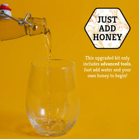 Craft A Brew Deluxe Mead Kit hydrometer provides gravity checks for fermentation progress.
