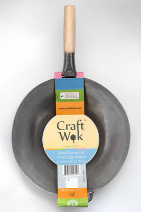Craft Wok ready for home kitchen stir-fry and quick searing