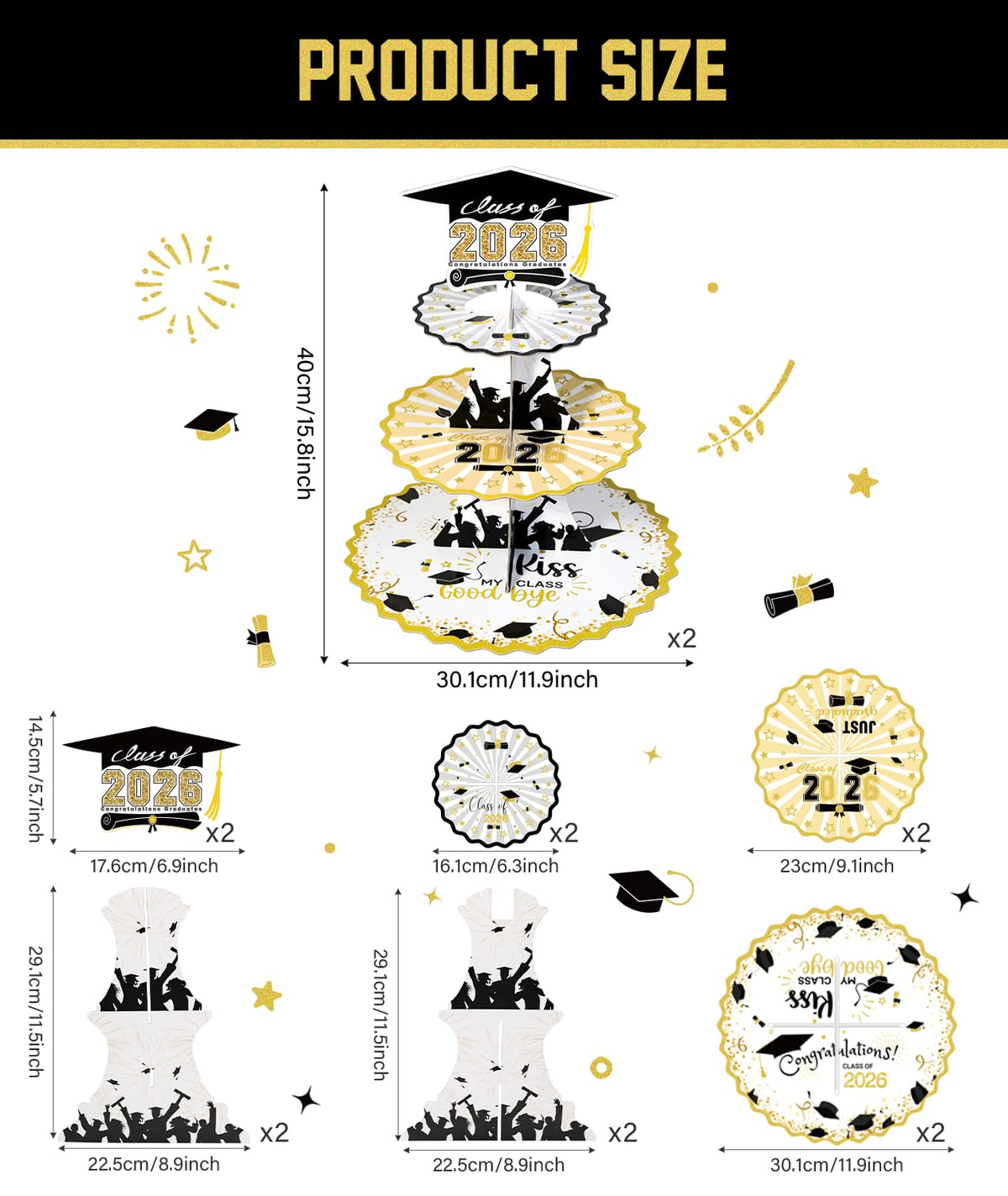 Crafterlife graduation cap decorations add festive theme to celebration