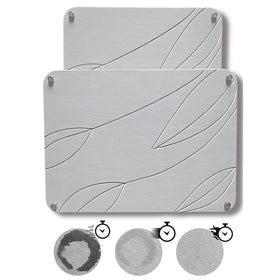 Crafty Witty large nesting stone drying mat on counter with fast water absorption