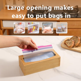 CRAKTH sandwich and snack bag slots keep daily lunches organized.