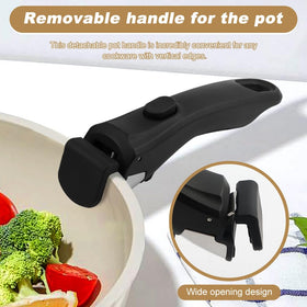 Cramelith Bakelite handle resists heat and keeps touch cool