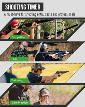 Cranix ambidextrous controls designed for left and right-handed shooters