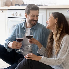 Crayline gift-ready wine glasses packaging ideal for gifting