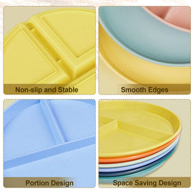 CrazyTerra 9-inch beige plate: durable, shatterproof option for gatherings.