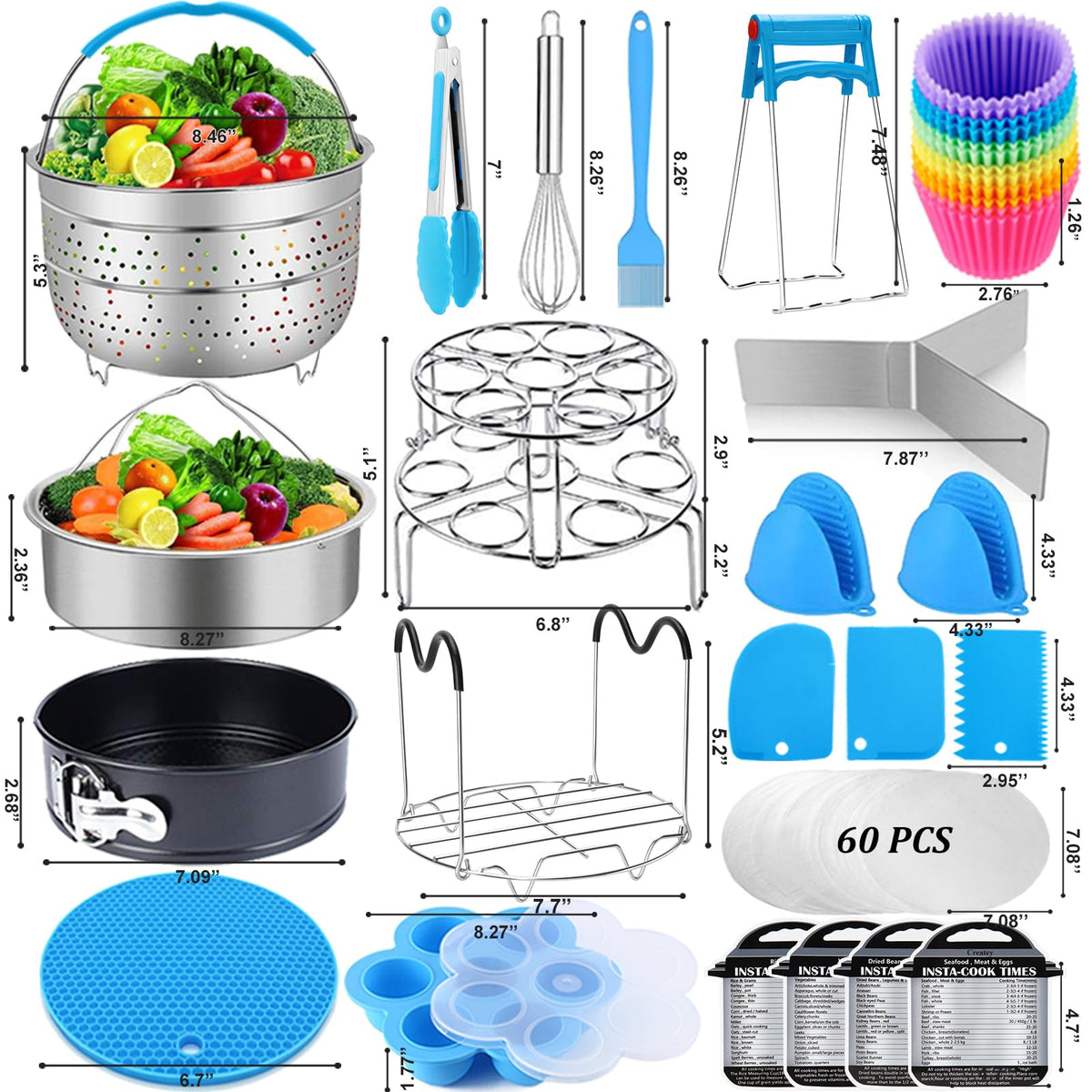 Createy silicone-trivet with handles protects counters and keeps foods off the pot