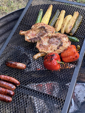 Creation Farm polymerizes into a durable, long-lasting seasoning layer.