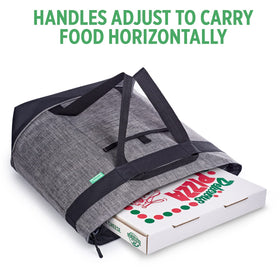 Creative Green Life jumbo insulated cooler bag Charcoal leak-resistant liner aids easy cleaning after meals.