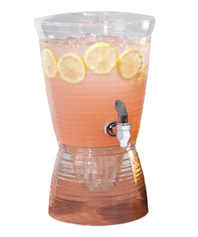 CreativeWare Bark Dispenser 1.5-gallon reservoir clearly shows beverage level for easy refills.