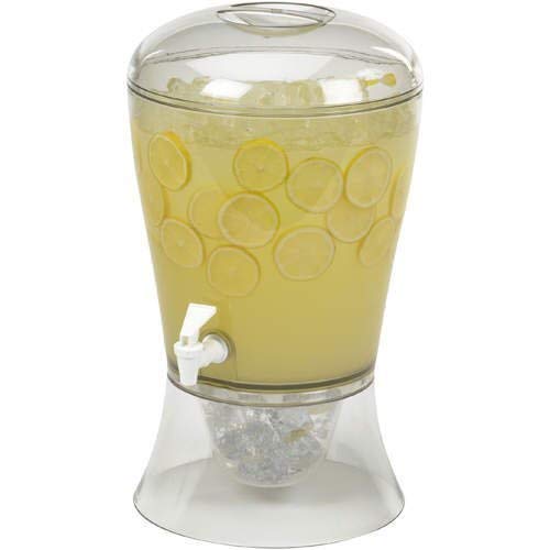 CreativeWare acrylic dispenser close-up highlighting BPA-free material.