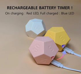 CREAVIVA Cube Pomodoro ultra-compact size fits in a palm