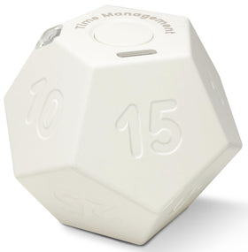 CREAVIVA Cube Pomodoro Timer in flip-to-start view emphasizing focus sessions