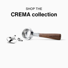 CREMA family-owned brand delivers thoughtful espresso tools for home brewers.