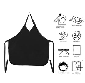 Cricket Blokr apron features an adjustable neck strap for a secure, comfortable fit.