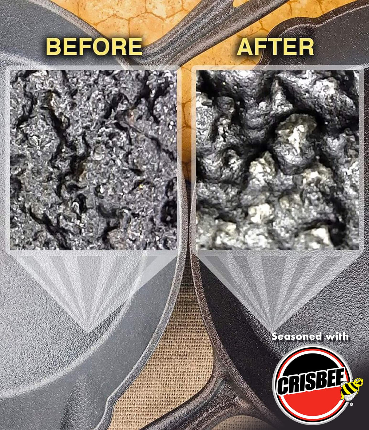 Crisbee Stik beeswax jar: durable conditioning for long-lasting protection.