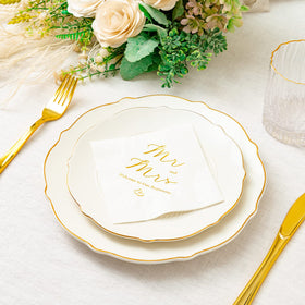 Crisky eco-friendly wedding napkins support sustainable celebration decor.