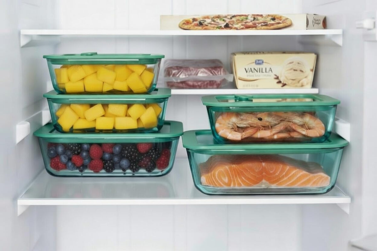Crispa dishwasher-safe glass makes cleanup quick and easy.