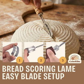 CRISS ELITE sourdough lame for precise loaf scoring