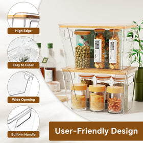 Criusia organizers feature built-in handles for effortless transport.