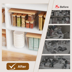 Criusia bin with non-slip bottom stays steady during daily use.