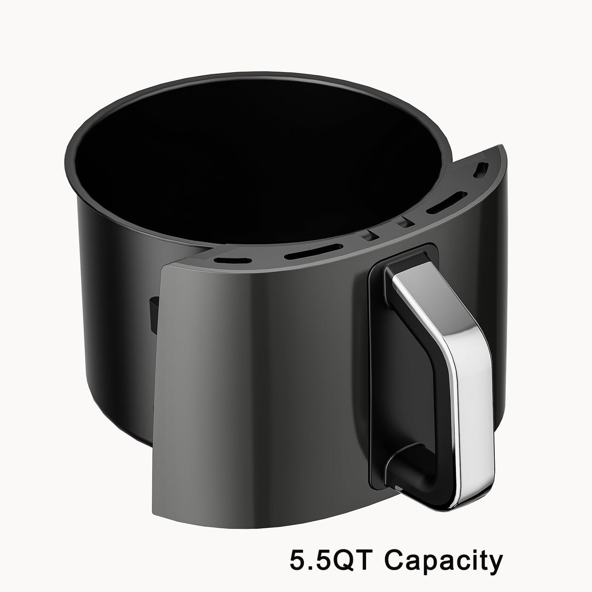 Croask cover with handle for Ninja AF161 simplifies handling and storage.