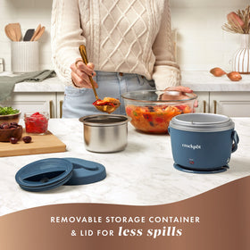 Crock-Pot 20oz soft-touch exterior with matte finish for a premium feel.