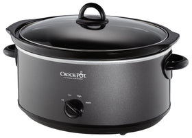 Crock-Pot 7-Quart slow cooker on counter, ideal for hands-off family meals.
