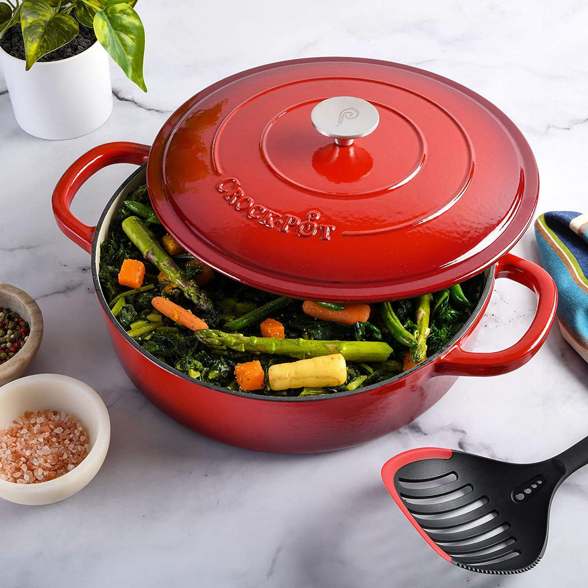 Crock-Pot Artisan evenly distributes heat for browning and tenderness