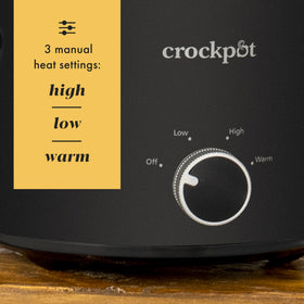 Compact 2-quart capacity feeds 2+ people for small meals.