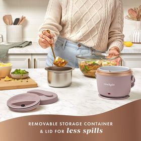 Crock-Pot detachable power cord highlights clutter-free storage