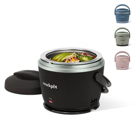Crock-Pot electric lunch box 20-ounce portion for personal meals on the go.