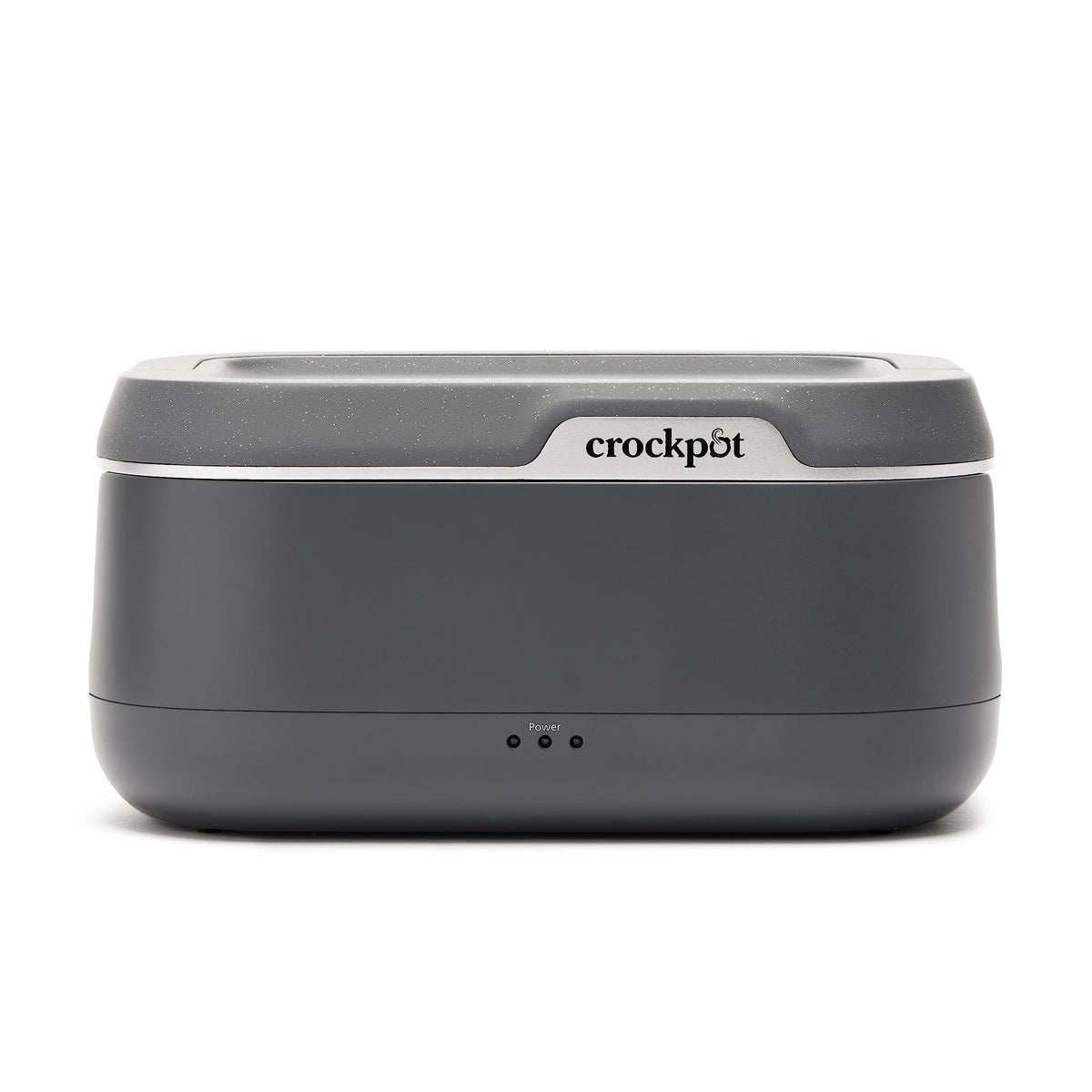 Crock-Pot GO mini lunchbox open lid for easy filling on the go.