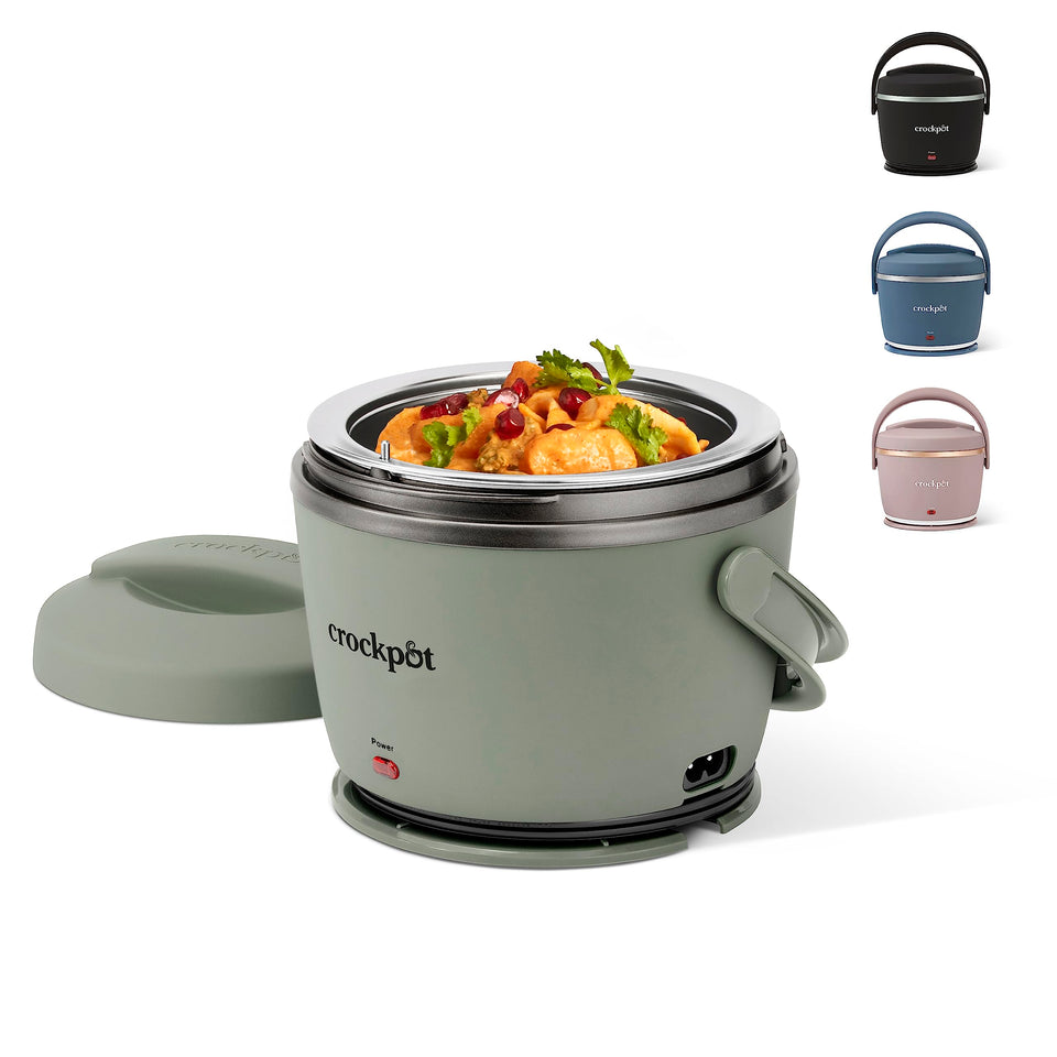 Crock-Pot portable lunch box 20oz capacity keeps meals warm on the go