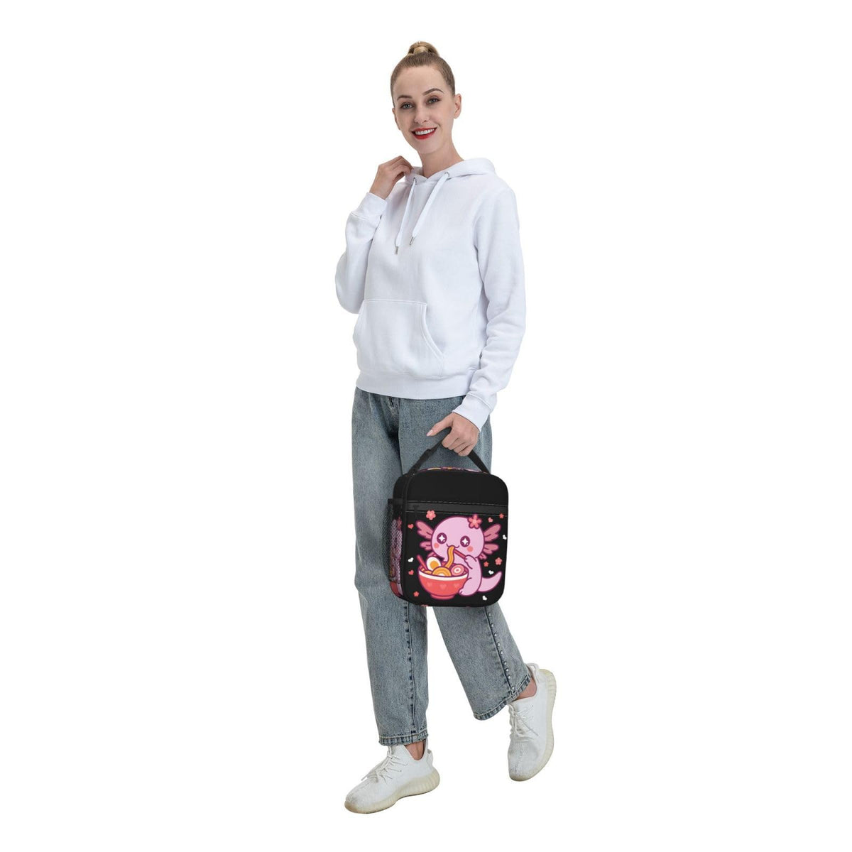 cromcu axolotl lunchbag—great gift idea for kids.