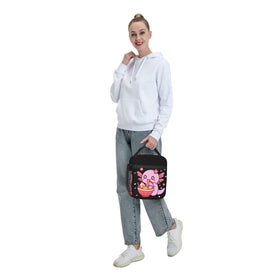 cromcu axolotl lunchbag—great gift idea for kids.
