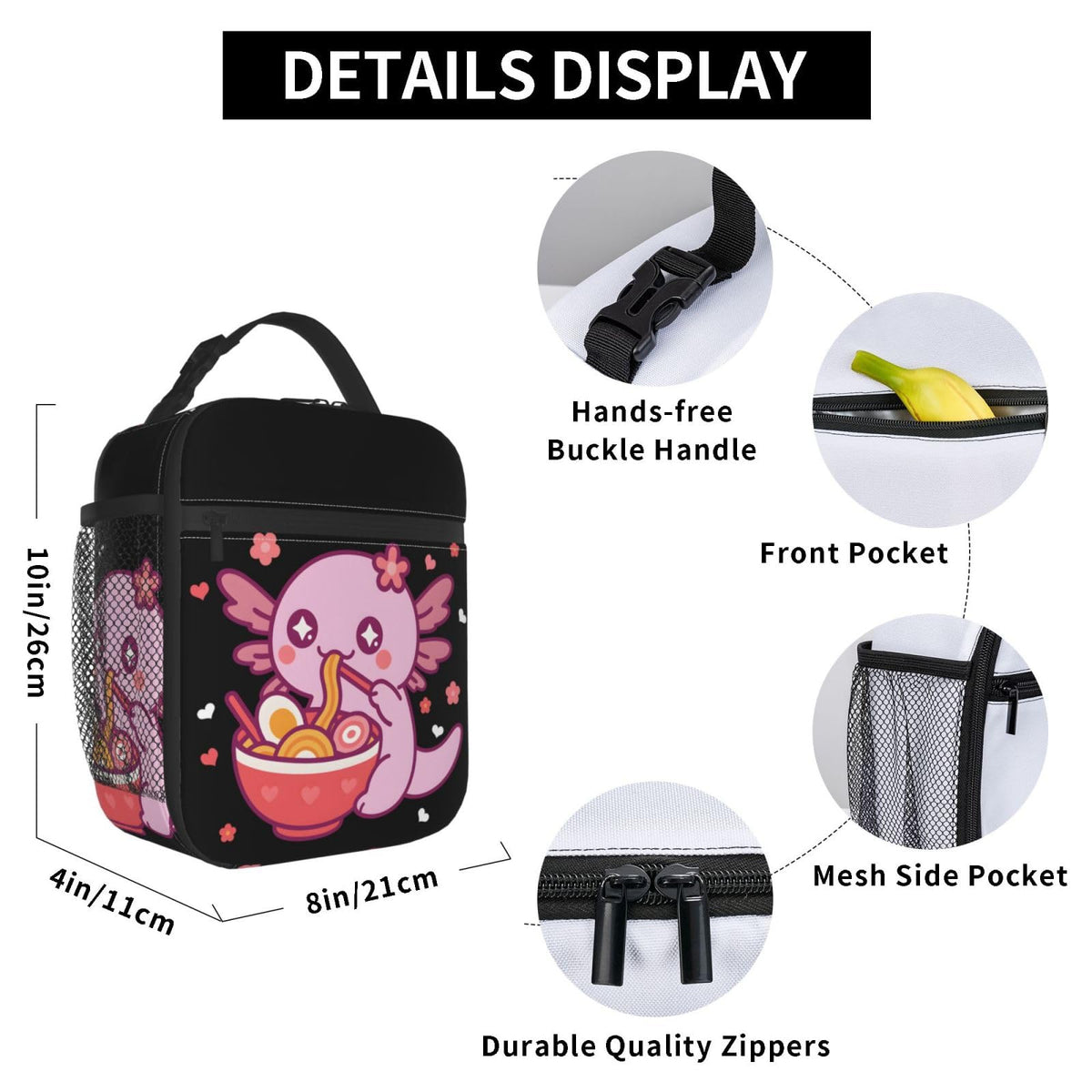 cromcu easy-clean waterproof lunchbox—easy care on the go.